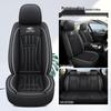 Universal All-Season Leather Car Seat Cover for Five-Seater Vehicles