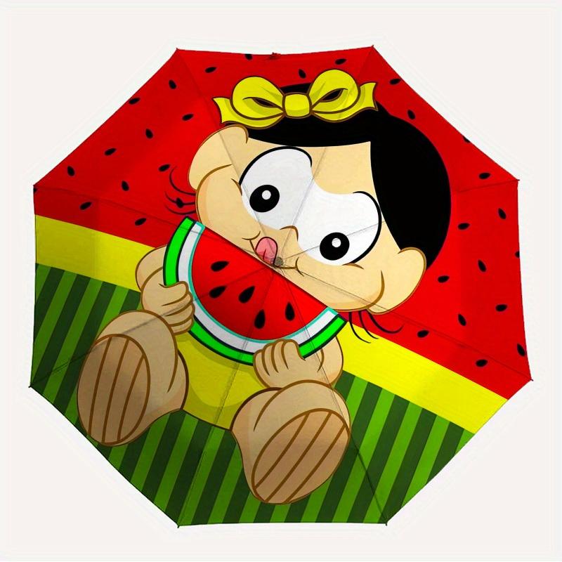 

1pc Magali, Cartoon Themed High-quality Umbrella,Automatic Opening and Closing Umbrella,Multi-functional Umbrella G0811145