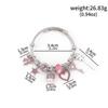 Enchanted Witch's Good Friend Bestie Bracelet with Magic Hat, Staff, and Crown Necklace