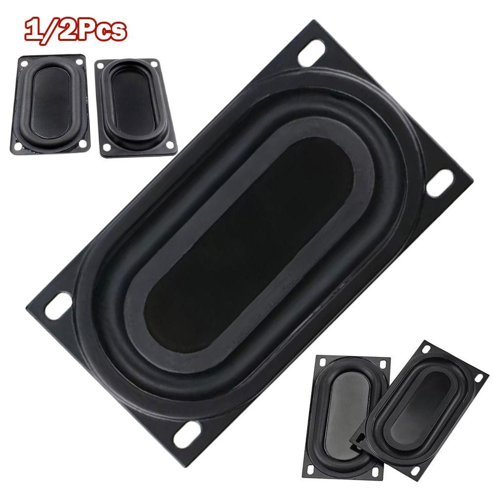 1/2Pcs Rectangular Passive Bass Resonance Plate