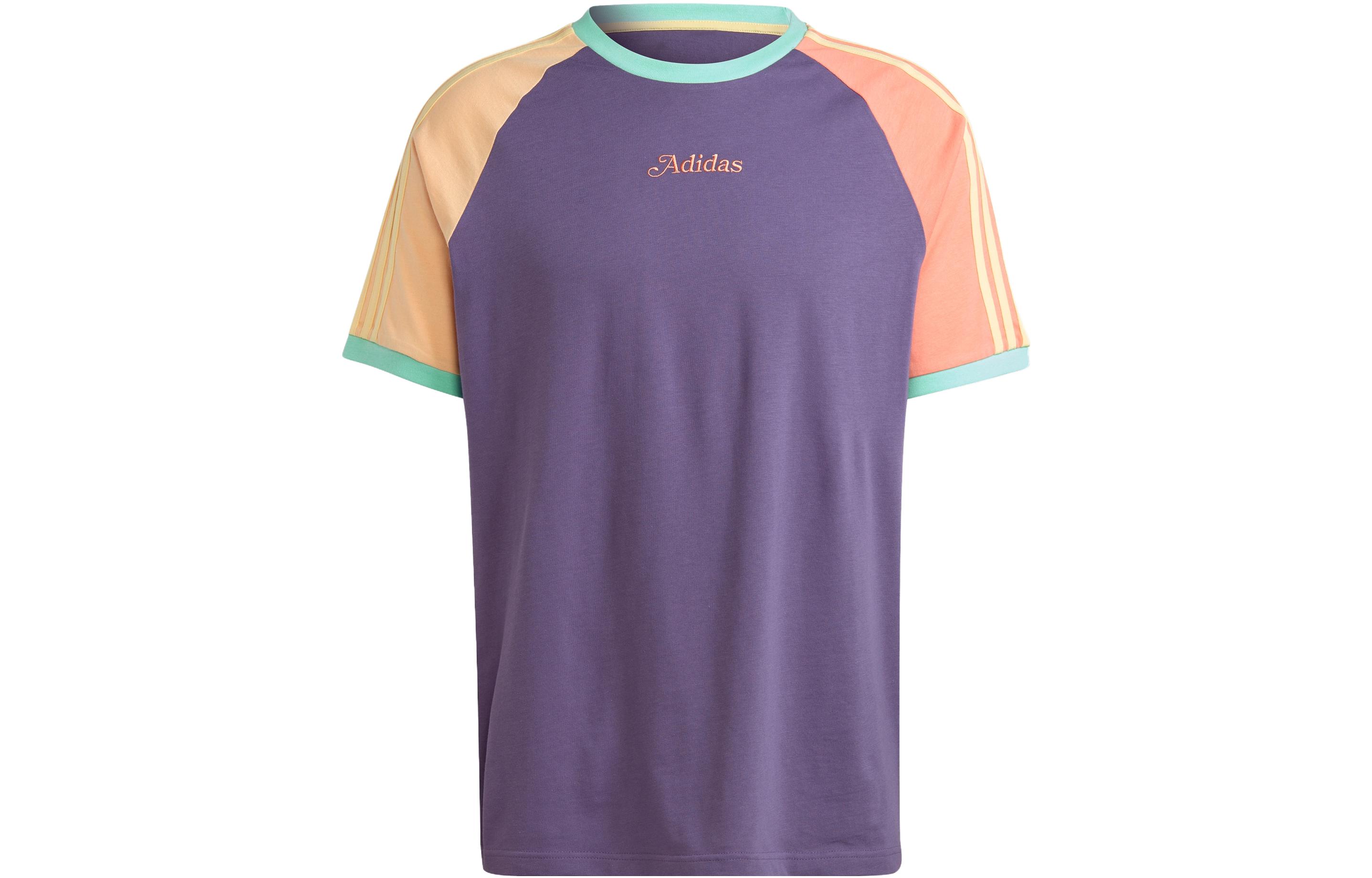 Adidas Originals Raglan Sleeve T Shirt Men s Technology Purple IT8189 M