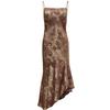 ONLY Women's Elegant Jacquard A-Line Midi Slip Dress