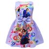 Summer New Frozen Princess Dress Mermaid Dress 3D Digital Printing Birthday Dress Children'S Dress