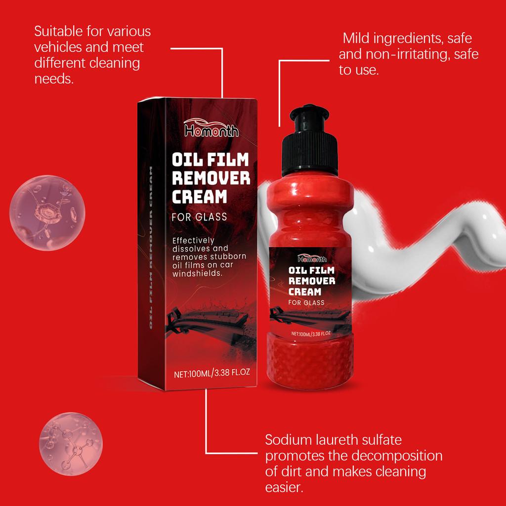 Powerful Homonth Car Windshield Oil Film Remover For Crystal Clear Glass Cleaning
