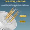 Portable USB Rechargeable LED Camping Light Multifunctional Outdoor Emergency Hanging Tent Lamp Hiking Picnics Night Lighting
