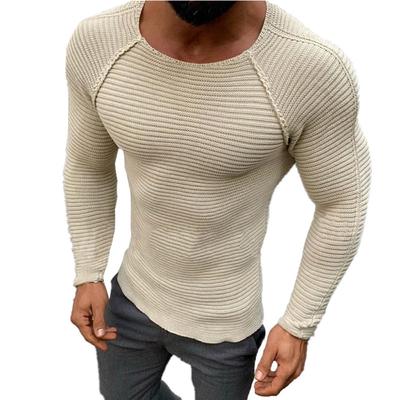 Pullover Frühling Slim Solid Fashion Inside Unterwäsche Herren Mock Neck Basic T-Shirt Bluse Pullover Langarm Top
