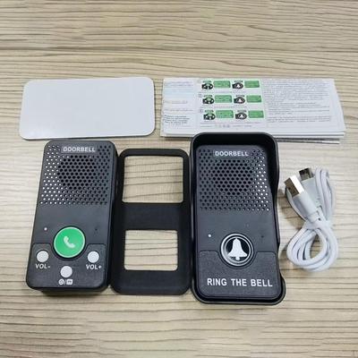 2 Way Doorbell Easy Installation Pager Compact Intelligent Intercomunicador