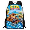 Child Backpacks Cartoon Crashs Bandicoots Shoulder Bag Pencil Case Pupil Large Capacity School Bags For Boys Girls Best Gift