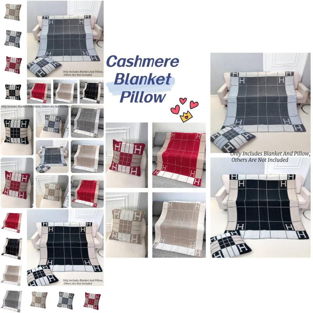 Modern And Simple Style Cashmere Blanket For Office Nap Sofa And Camping