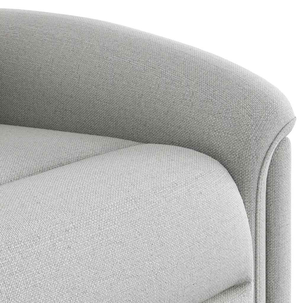 Massage Chair Cloud Grey Fabric
