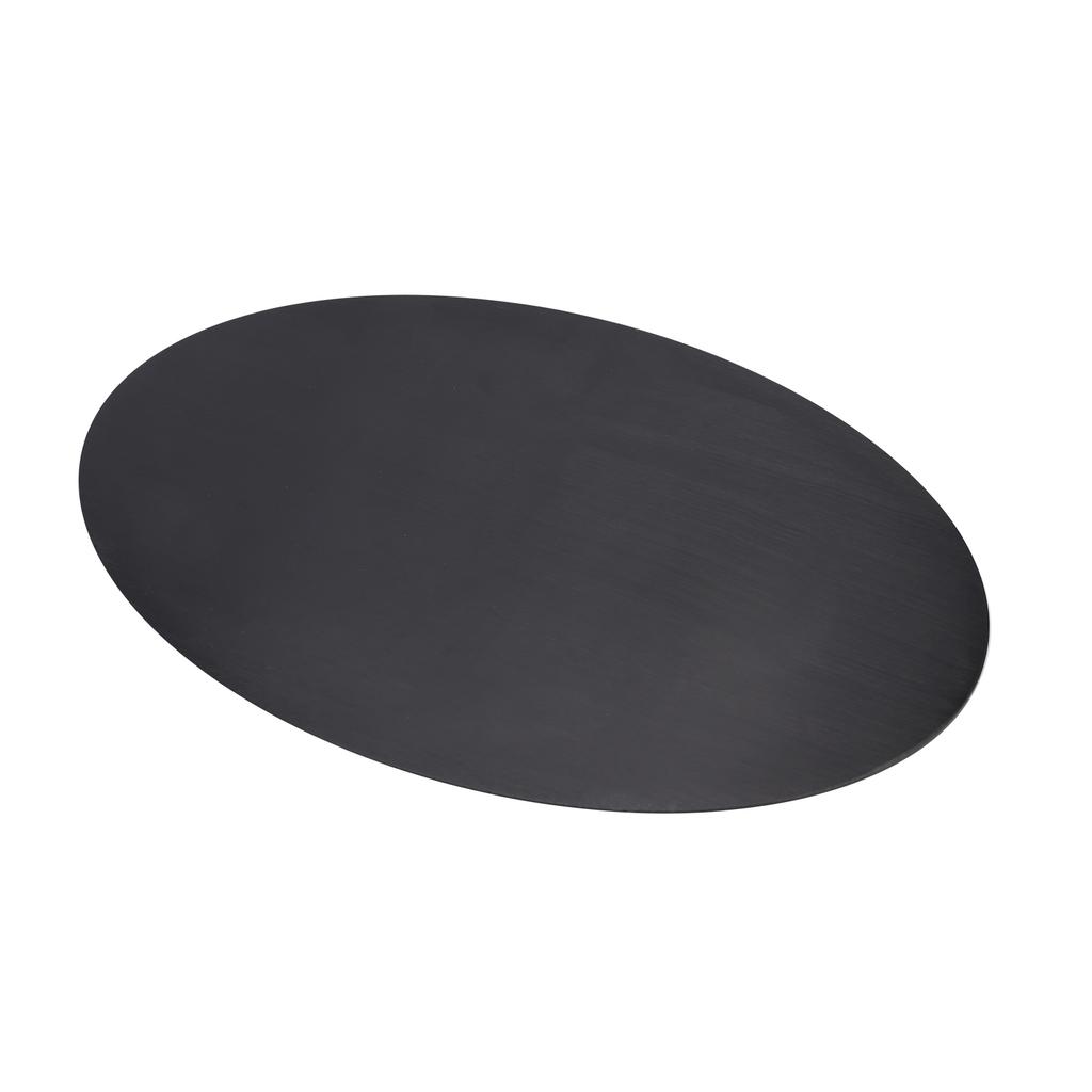 Ovales, leeres Nummernschild aus Aluminiumlegierung, DIY, universell passend für Motorräder