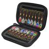 Rotating Glitter Spinners Fishing Lure Artificial EVA Fishing Bag  Pike Bass Trout
