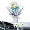 Mini Dried Flower Bouquet for Car, Flower Bouquet Car Air Vent Clip | Dried