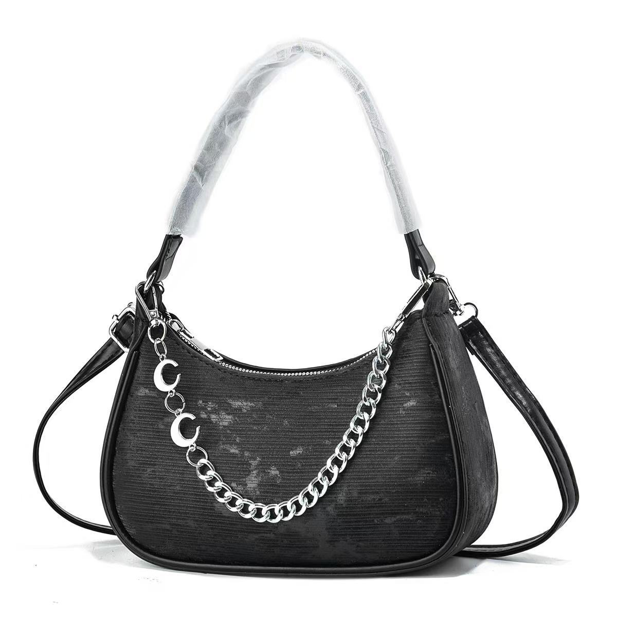 

Сумка на плечо Хобо Сумки и Клатчи для Женщин Ретро Клатч Сумка под Мышку Винтажные Сумки на Молнии Женская Сумка-Сумка с Верхней Ручкой для Покупок One size чёрный