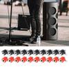 4MM Banana Outlet Couplings for Lecturer Systems Enhancers and DIY Sound Projects Metal Veneered Permanent Insulated Plan