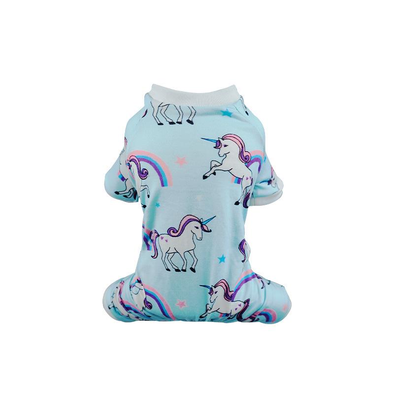 Dog pajamas, new pajamas, comfortable new dog clothes, four-legged clothes, cute camouflage, warm and trendy