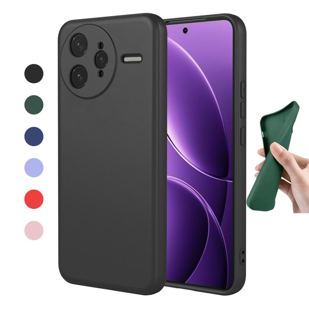 Flexible Liquid Silicone TPU Case For Xiaomi Poco F7 Pro Poco F7 Ultra 5G Protective Cover Capa Fundas Coque