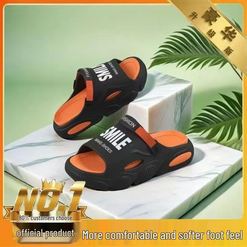 Men's Summer Non-Slip Dual-Use Sandals for Outdoor, Beach, and Driving Use