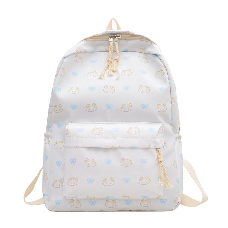 Schoolbag new large-capacity student schoolbag casual cute cartoon backpack small fresh girl college style backpack