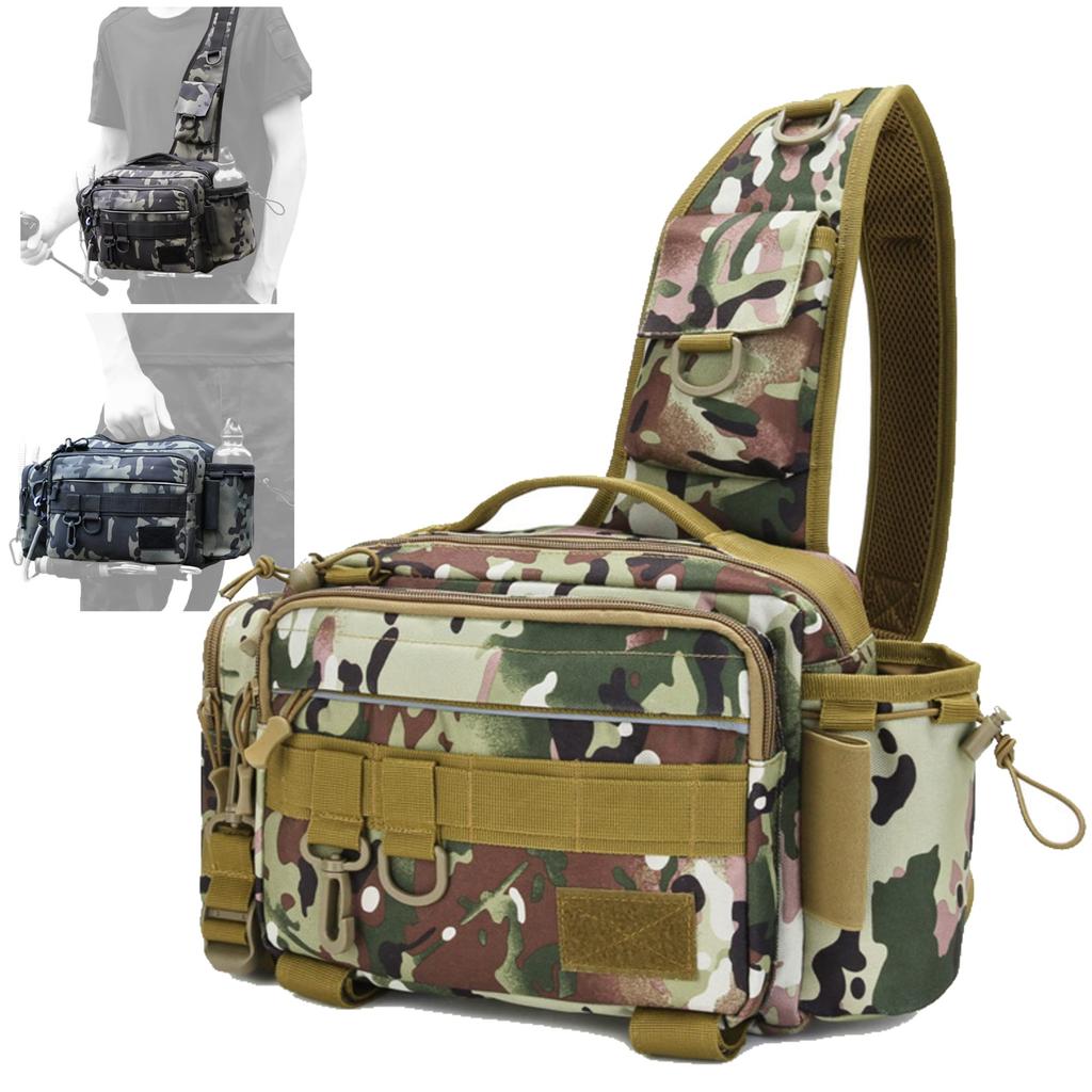 Designed with anglers in this waterproof fishing bag holds all your fishing including lure 3 and Perfect for waist or shoulder use mind, gear, pliers,