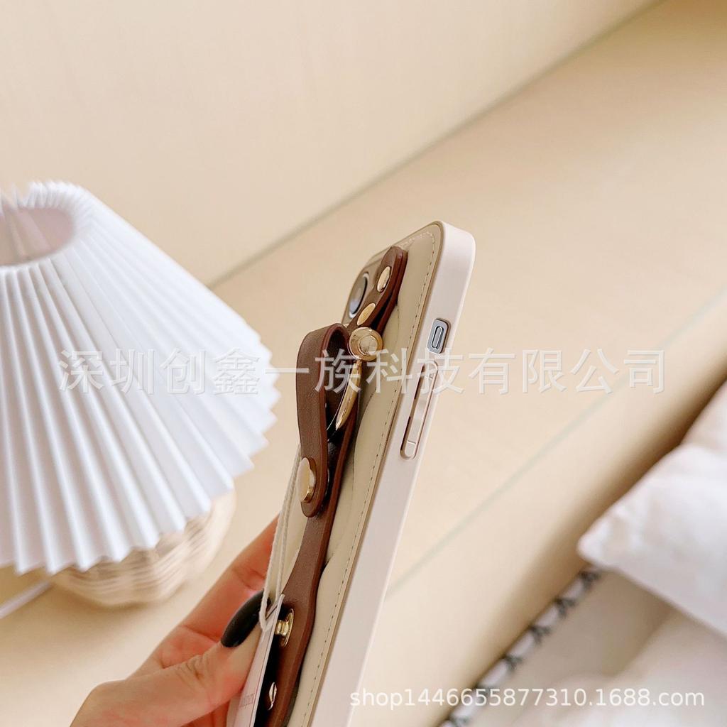 JACKSPARK Apple 13 Mobile Phone Case: High-end 12PRO Full-Cover Veneer for Women - Fine Pore Design - New!