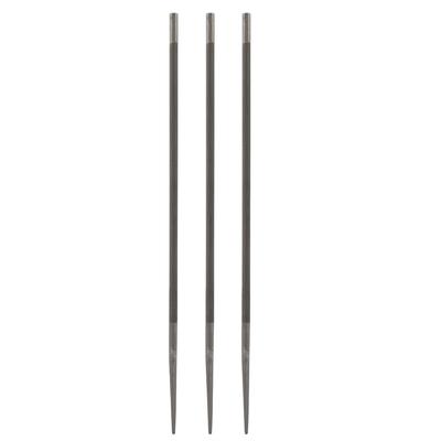 3Pcs 5,2mm Runde Kettensäge Säge Kette Dateien Einreichung Spitzer Holzbearbeitung Zubehör Kit