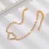 1PC Women's Fashion Trendy Love Foot Chain Jewelry Simple Leisure Style Jewelry Women