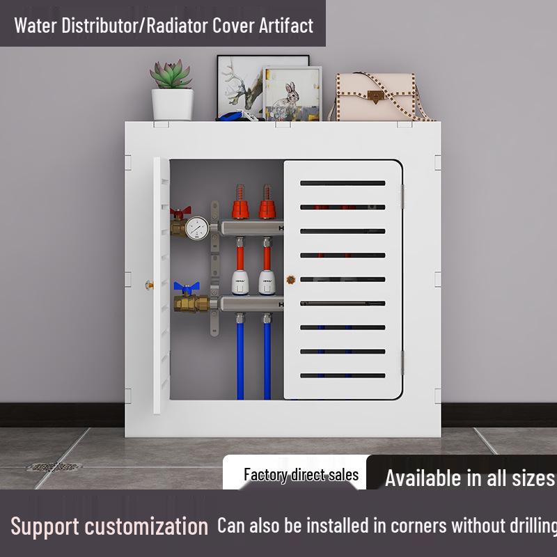 Custom Underfloor Heating Valve & Pipe Cover Cabinet