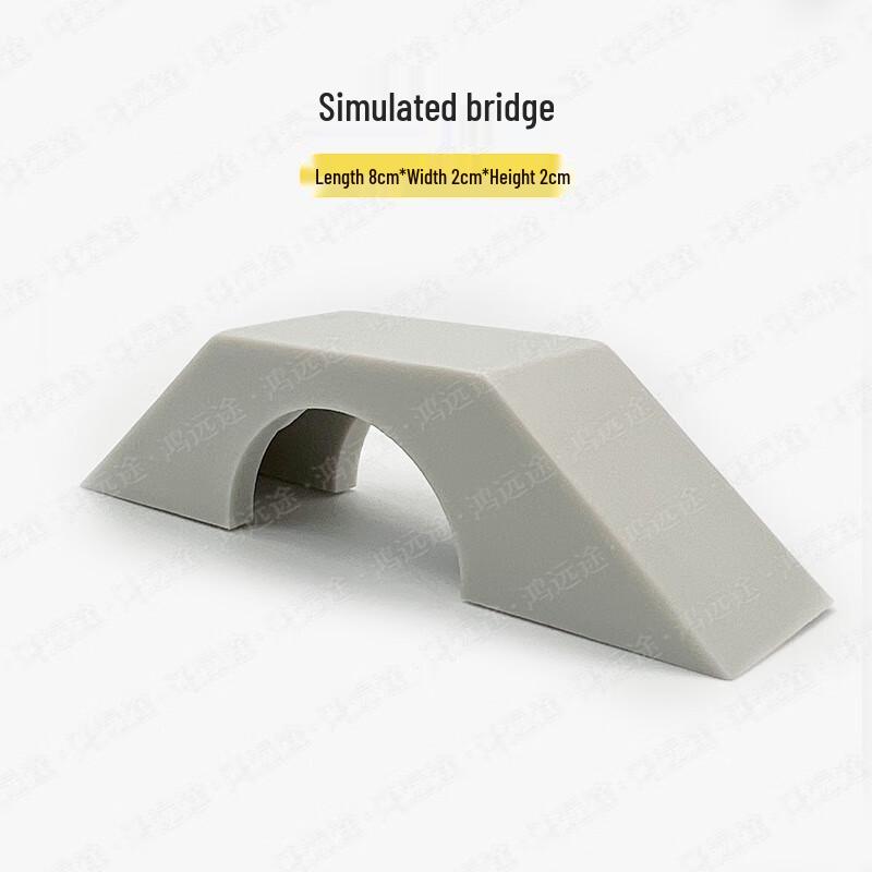 Sand Table Terrain Bridge Model