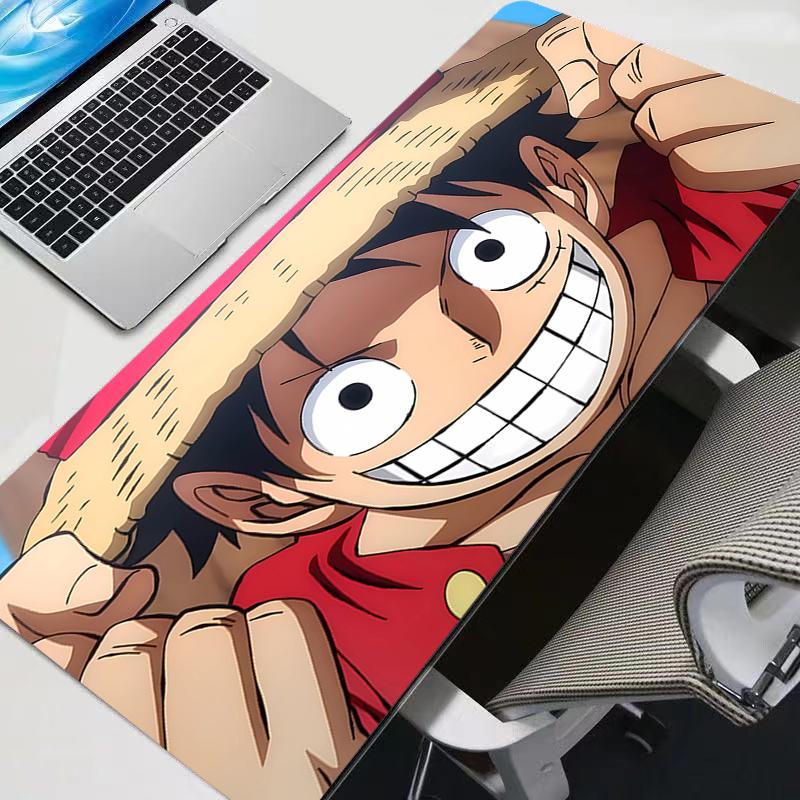 Mouse Pad One Piece Anime Durable Gaming Accessories Mousepad Gamer Pc Completo Computer Keyboard Desk Mat Varmilo Table