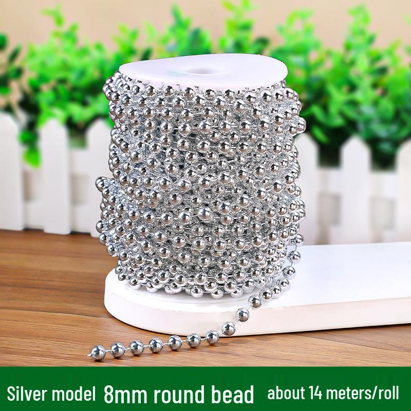 Adjustable 6-14mm Pearl Strand Chain for DIY Wedding Decor