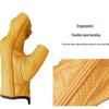 Yining Retro Half-Finger Motorcycle Riding Gloves