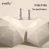 Easily Ultralight 5-Fold Automatic Capsule Sun Rain Umbrella