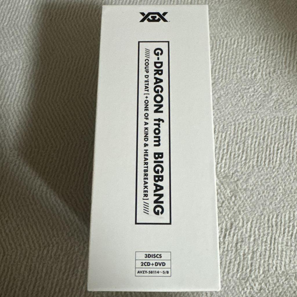 [USED] COUP D'ETAT G-DRAGON from BIGBANG CD DVD