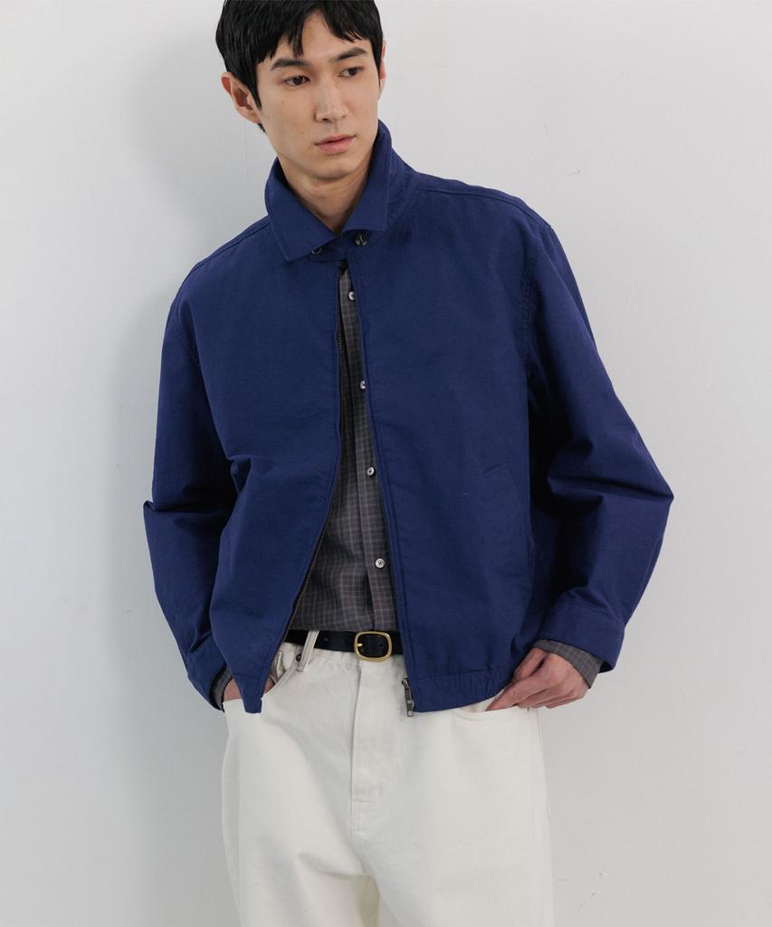 Blankroom Allen Blouson Jacket_Nep Blue