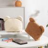 Simple Makeup Bag Shell Bear Large Capacity Cosmetic Pouch Storage Bag Home