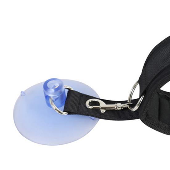 Pet Bathing Tether Stable Convenient Nylon Pet Dog Cat Cleaning Strap with Suction Cup Pet Supplies