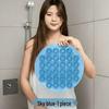 Silicone Back Scrubber with Suction Cups - Easy-to-Use Bath Brush for New Users
