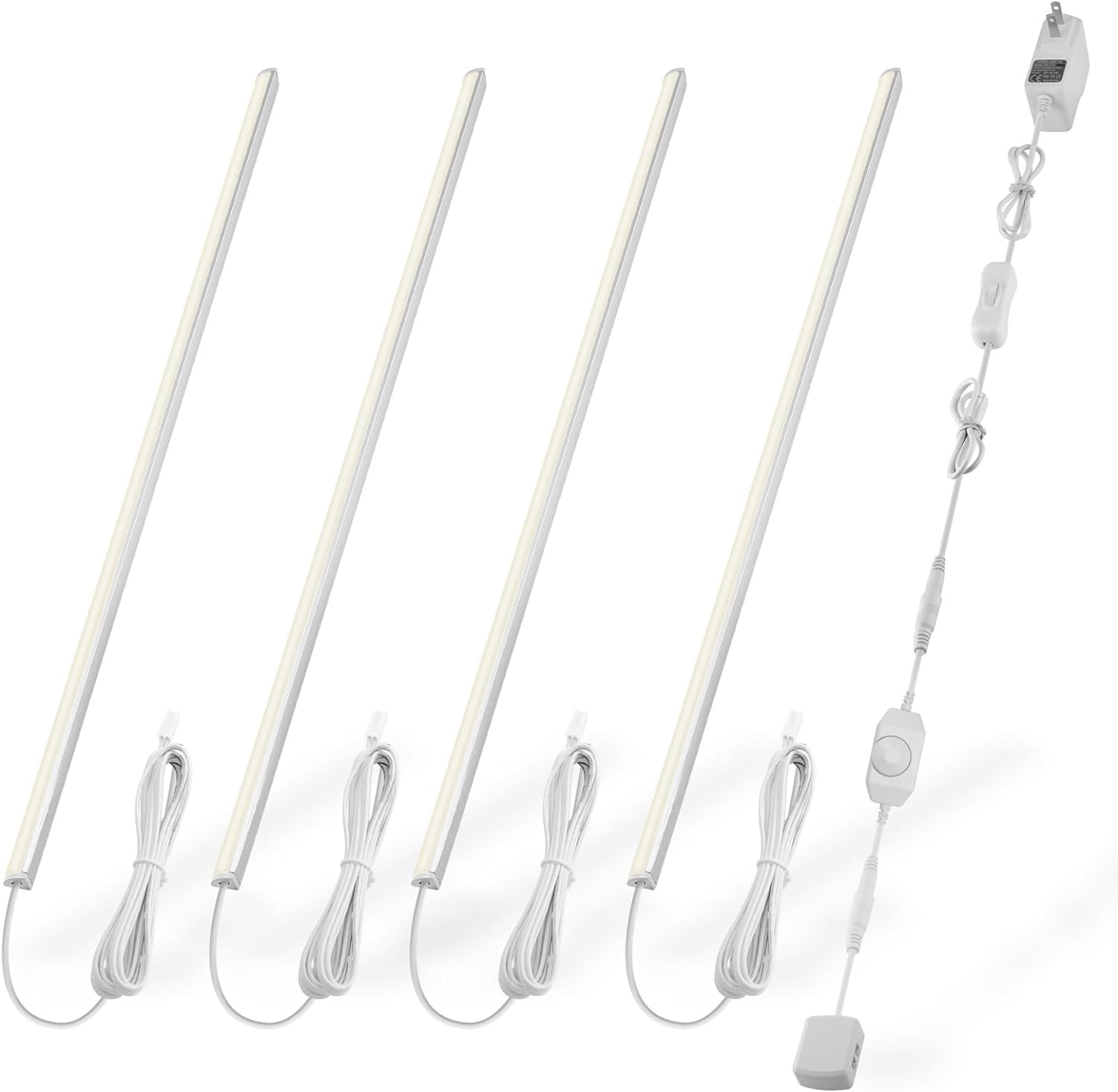 

Cabinet Light for Indirect Glass Collection Display and Stores Easy-to-Install Figures, Lighting, Cases, Cases, Cases, Kitchens, Bookshelves, (6000K,