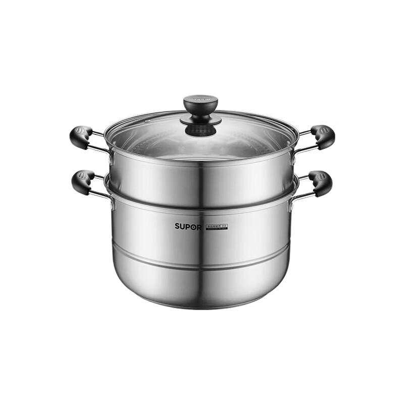 SUPOR Easy Storage Stainless Steel Steamer