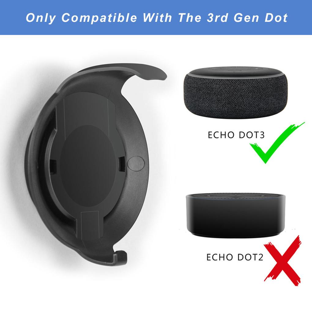 Speaker Wall Mount Bracket for Amazon Echo Dot 3rd Gen Wall Mount Holder Cord Management Bracket  Soundbox Hanger