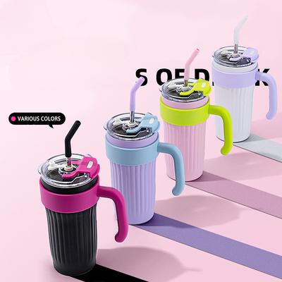 860 ml Kaffeetasse Edelstahl Thermosflasche Kalt- und Heißisolierter Becher Reise Gym Thermosbecher Vakuumflasche Auto Wasserflasche