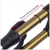 Bicycle Forks High-Performance Bike Suspension Forks - Aluminum Alloy Quick Release/Barrel Axle