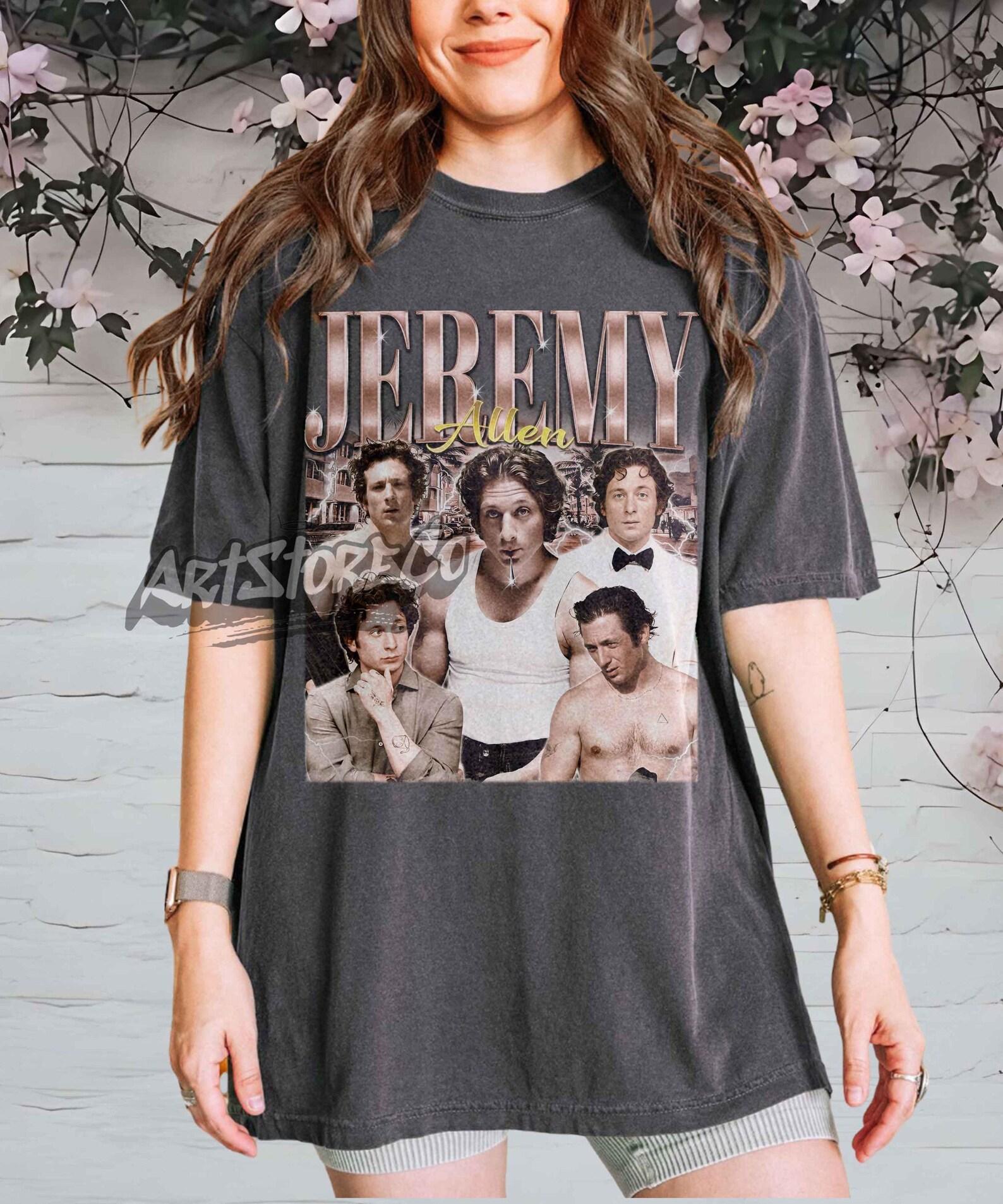 Jeremy Allen Retro Graphic Tee, Vintage Inspired Apparel S