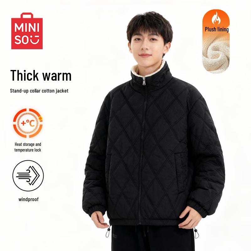 

MINISO Мужская зимняя куртка с воротником-стойкой L