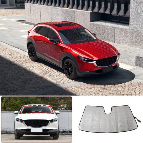 Foldable Car Windshield Front Window Sun Shade Cover For Mazda CX-30 -