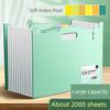 Folder Vertical Multi-Layer Paper Storage Whole Bag Handy Gadget Student A4 Data Storage Book Classification Summary Insert Bag Book Stand Book Holder