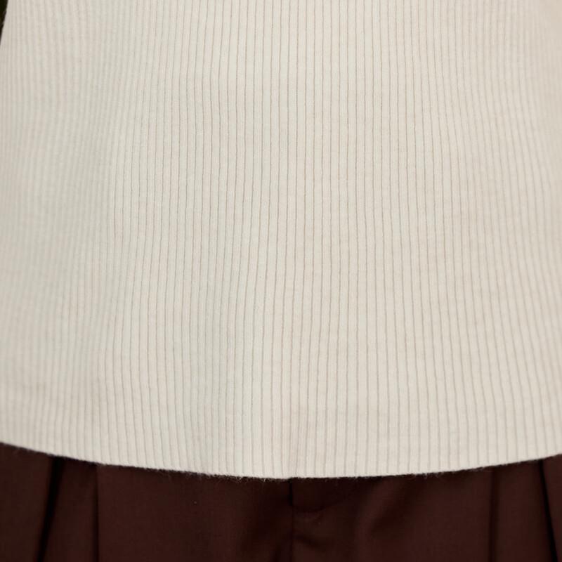 KAVON Women's Semi-High Neck Long Sleeve Knit Pullover