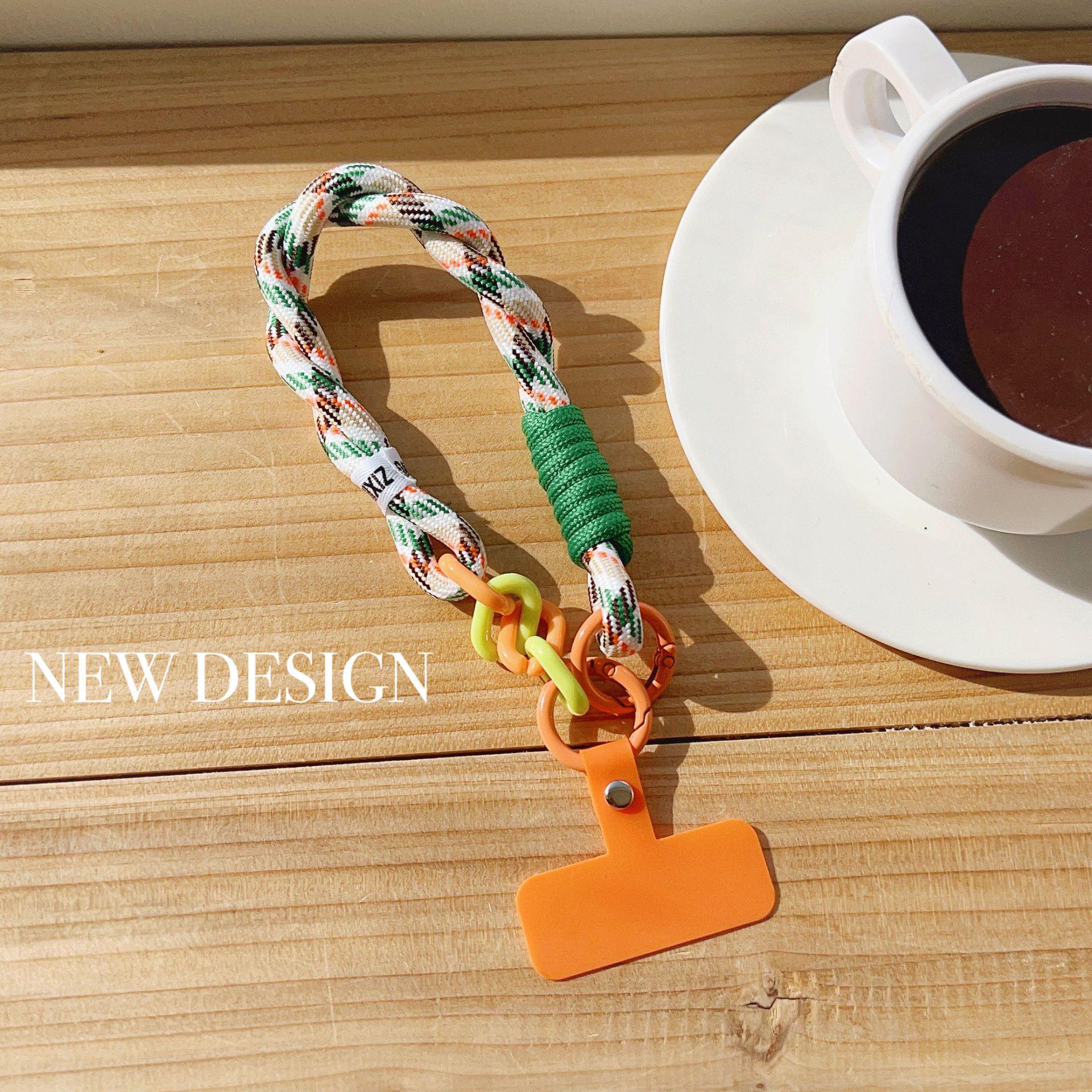 

Креативный дофаминовый шнурок для телефона: Прочная цепь-веревка против потери