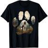 REBAJA Springer Spaniel Inglés Diseño de Pata de Montaña Mamá Papá Perro - Camiseta Unisex